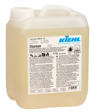 Високоефективний засіб для ручного миття посуду, супер-концентрований KIEHL Disoman, 5 л